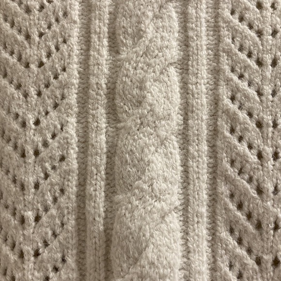 NWT Anthropologie Cable Knit Cardigan - Picture 6 of 12